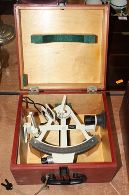 Lot 89 - A modern Carl Zeiss Jena yacht sextant,...