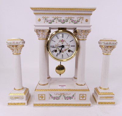 Lot 34 - A Franklin Mint neo-classical style matt...