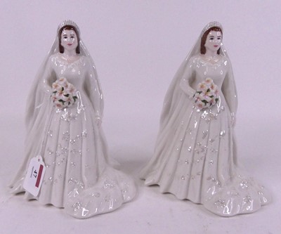 Lot 47 - A Royal Worcester figure of Queen Elizabeth II...