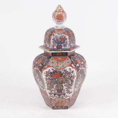 Lot 113 - An early 20th century vase of cover, of...