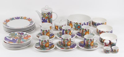 Lot 142 - A Villeroy & Boch six place setting dinner and...