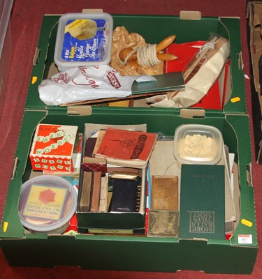Lot 167 - Two boxes of assorted children's toys and...