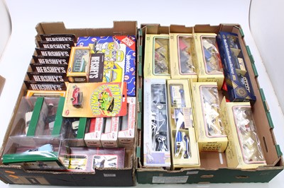 Lot 1546 - 2 trays of mixed modern issue diecast to...