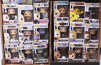 Lot 1554 - A collection of 18 various Funko Pop vinyl...