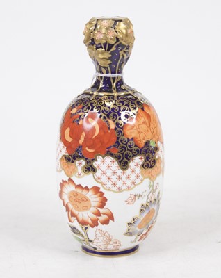 Lot 178 - A 19th century Crown Derby vase, decorated in...