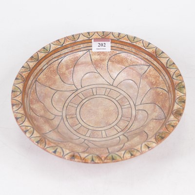 Lot 202 - A Charlotte Rhead Burleighware pottery bowl of...