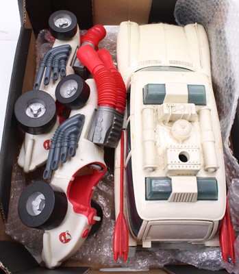 Lot 1595 - A collection of Ghostbusters plastic vehicles...