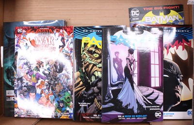 Lot 1611 - A collection of 15 comic book and DC novels to...