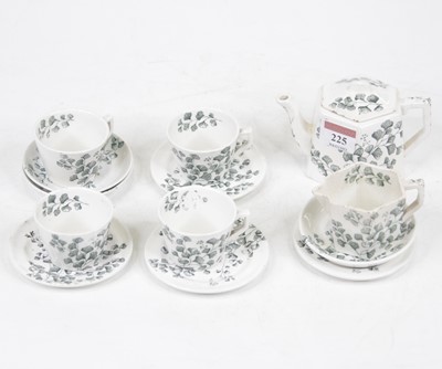 Lot 225 - A Victorian Ridgeways child's four-place...