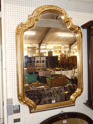Lot 1135 - A contemporary French style gilt and cream...