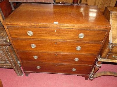 Lot 1179 - An early 19th century mahogany caddy chest, of...