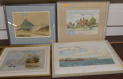 Lot 1033 - P Mortimer - St Michael's Mount, Cornwall,...