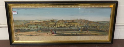 Lot 1037 - The East Prospect of St Edmunds-bury in the...