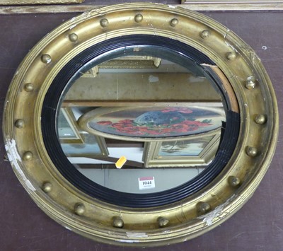 Lot 1044 - A late Victorian gilt composition circular...