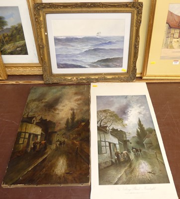 Lot 1045 - After James Walter Gozzard - The Village...
