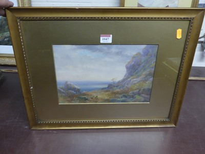 Lot 1047 - Robert Cunliffe - Coastal landscape...