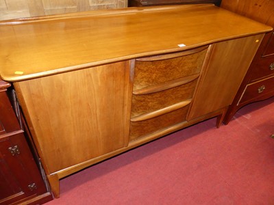 Lot 1228 - A 1950s McIntosh Ltd walnut sideboard, having...