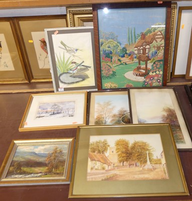 Lot 1054 - Assorted pictures to include WJ Cooper,...