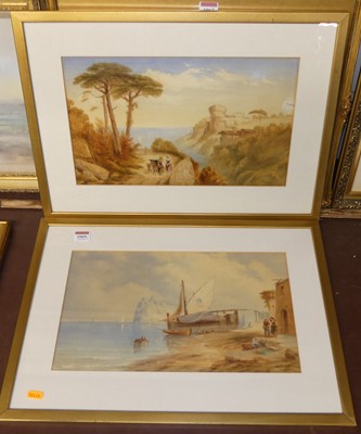 Lot 1069 - Late 19th century continental school, pair...