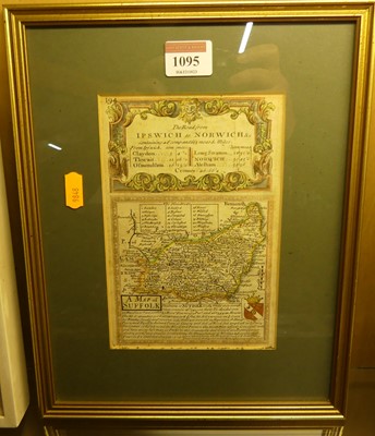 Lot 1095 - Emmanuel Bowen - The road from Ipswich to...