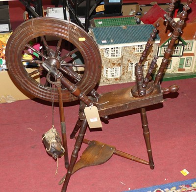 Lot 1277 - A 19th century provincial elm and fruitwood...