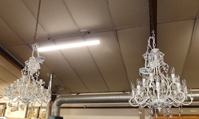 Lot 1282 - A pair of contemporary Laura Ashley cream...