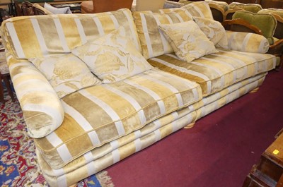 Lot 1289 - A contemporary Duresta four-seater sofa,...