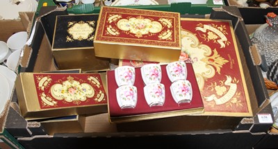 Lot 638 - A Royal Crown Derby Ivy Leaf pattern...
