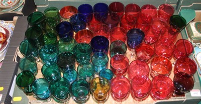 Lot 642 - A collection of Victorian and later glassware...