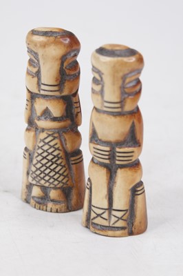 Lot 509 - A pair of early 20th century African tribal...