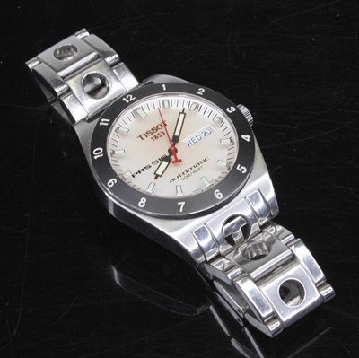 Lot 495 - A gent's Tissot PRS 516 steel cased automatic...