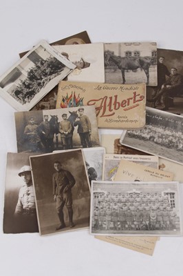 Lot 517 - A WWI French album of Carte Detachables la...