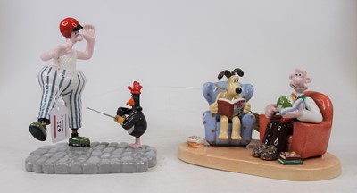 Lot 622 - A Coalport characters Wallace & Gromit figure...