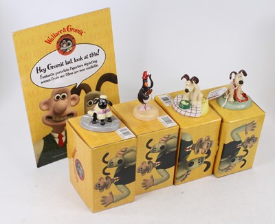 Lot 627 - A Coalport Characters Wallace & Gromit figure...