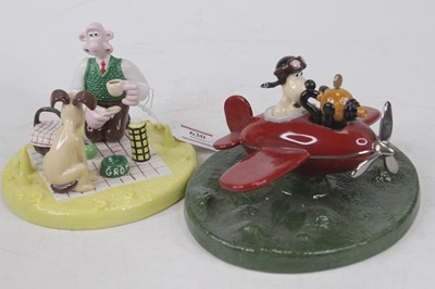 Lot 630 - A Coalport Characters Wallace & Gromit figure...
