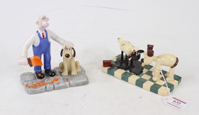 Lot 632 - A Coalport Characters Wallace & Gromit figure...