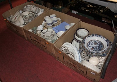 Lot 730 - Three boxes of ceramics, to include Duchess...