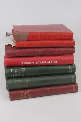 Lot 540 - A Simplex stamp album, the contents on...