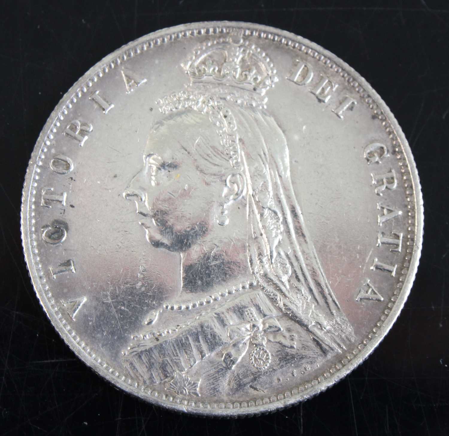 Lot 2081 - Great Britain, 1887 half crown, Victoria...