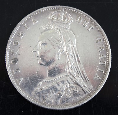 Lot 2081 - Great Britain, 1887 half crown, Victoria...