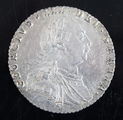 Lot 2089 - Great Britain, 1787 sixpence, George III...