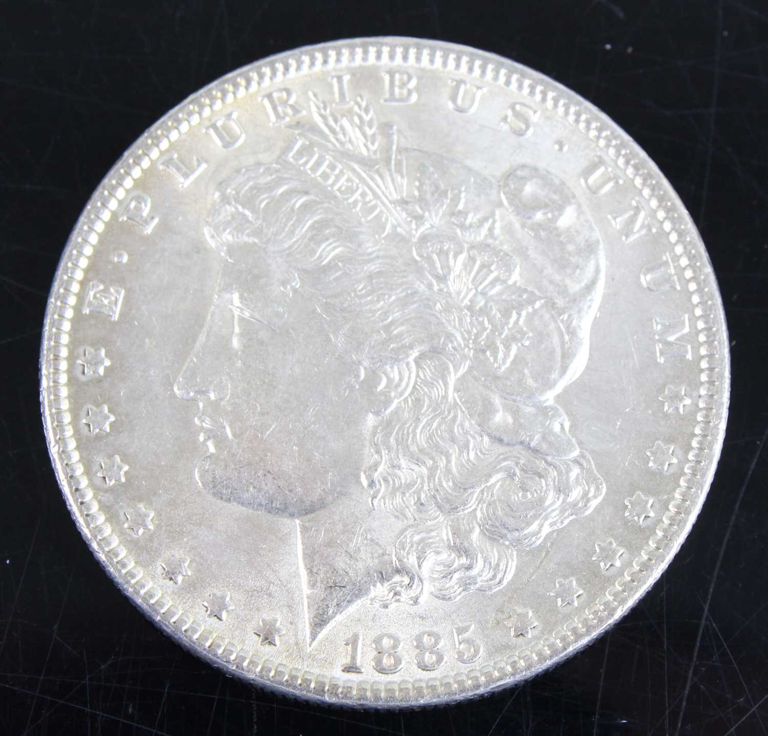 Lot 2083 - United States of America, 1885 silver Morgan...