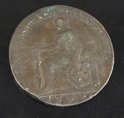 Lot 2040 - Great Britain, 1797 cartwheel two penny, Soho...