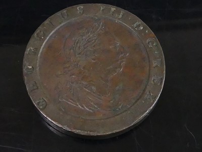 Lot 2040 - Great Britain, 1797 cartwheel two penny, Soho...