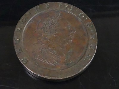 Lot 2040 - Great Britain, 1797 cartwheel two penny, Soho...