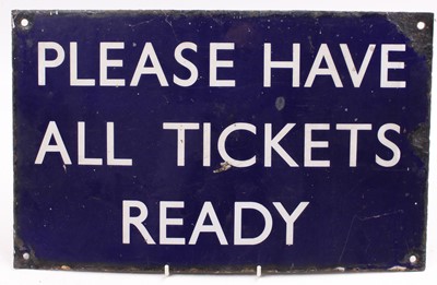 Lot 5 - An original British Rail Eastern Region blue...