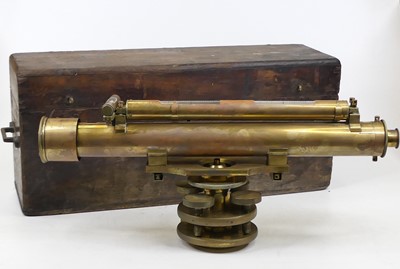 Lot 31 - A 19th century Thomas Street & Son brass...