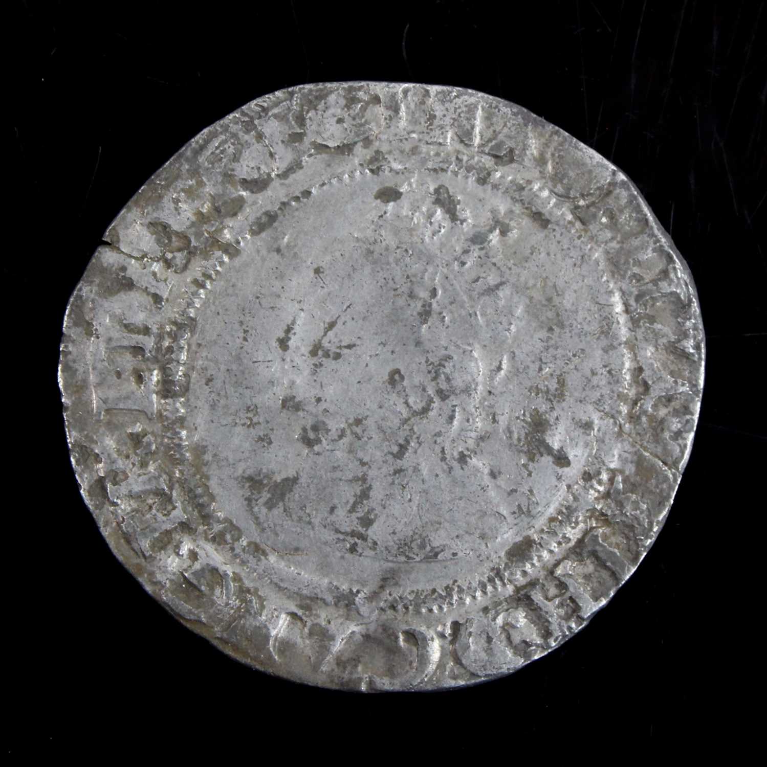 Lot 2038 - England, 1565 sixpence, Elizabeth I crowned...