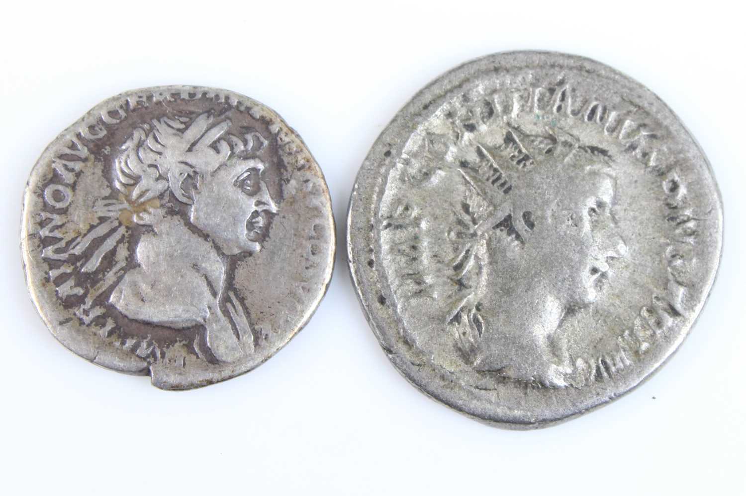 Lot 2037 - Roman Empire, Trajan (98-117) silver denarius,...