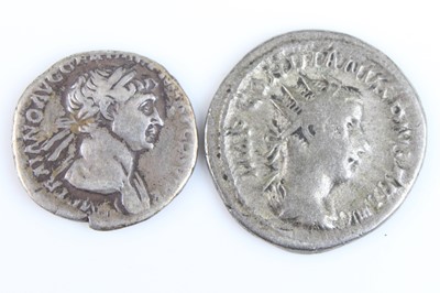 Lot 2037 - Roman Empire, Trajan (98-117) silver denarius,...